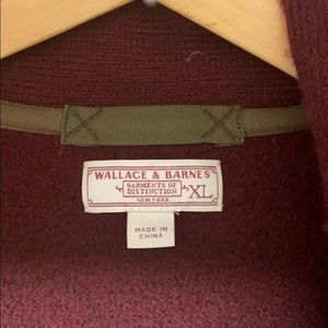 Wallace & Barnes sweater in burgundy color